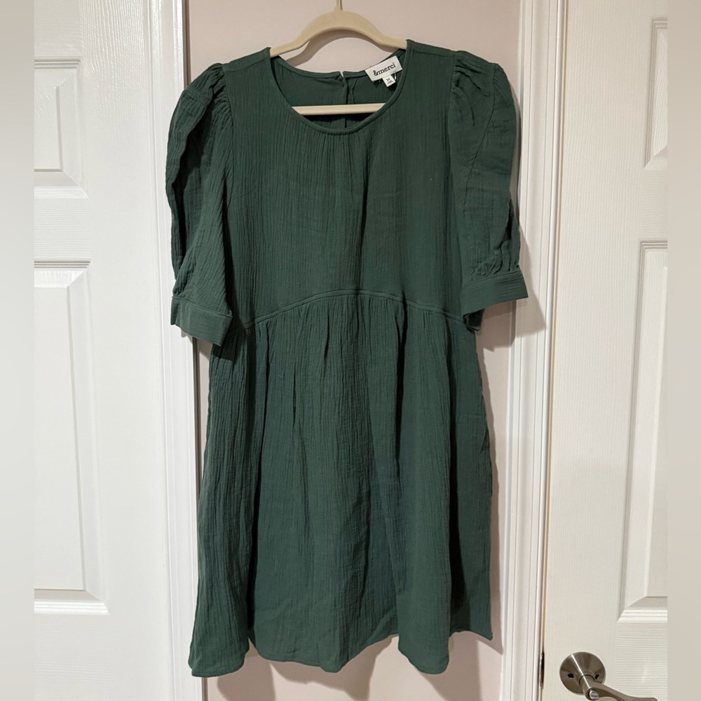 Impeccable Pig Instant Obsession Dress Size Medium Forest Green NWT